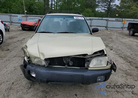 2002 Subaru Forester L z USA, uszkodzony, nr VIN JF1SF63592H742571